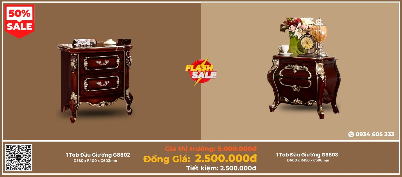 Tab Đầu Giường ( G8802 - G8803 )